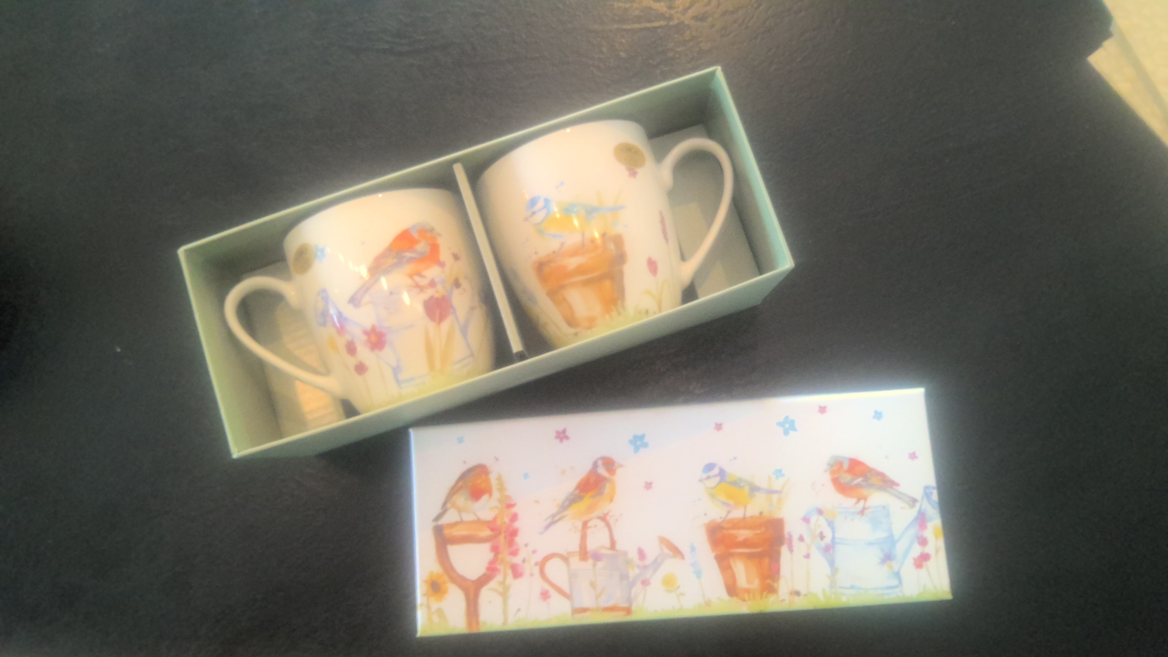 SET de 2 MUG Garden Birds...