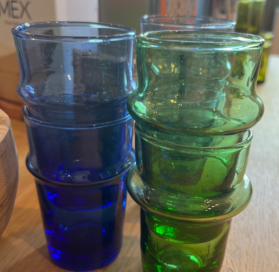 Verres marocain- lot de 6