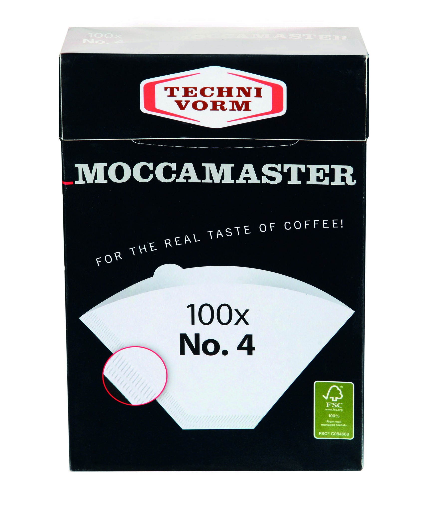 MOCCAMASTER - Filtre N°4 x100